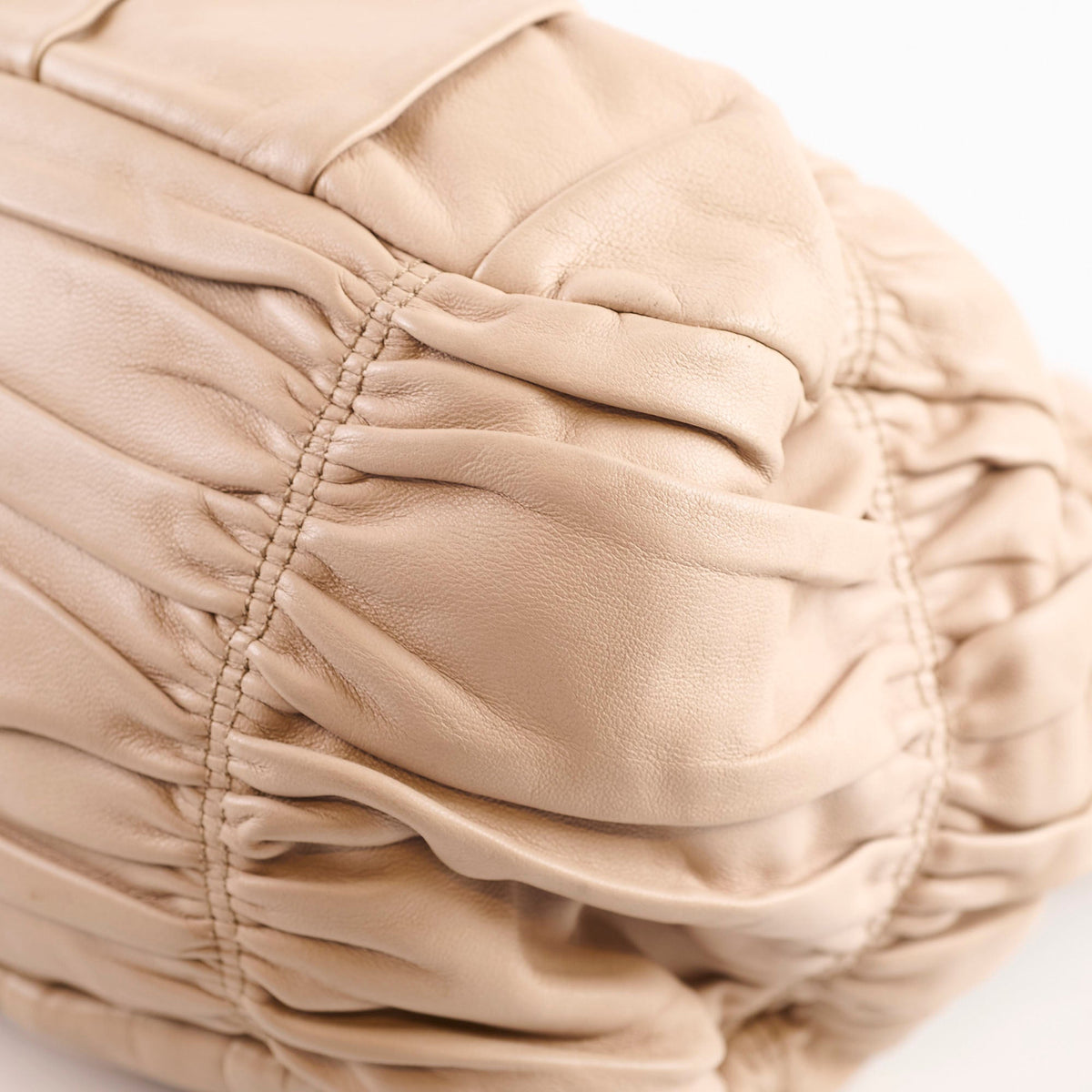 Prada Nappa Gaufre Bag Beige - photo 14