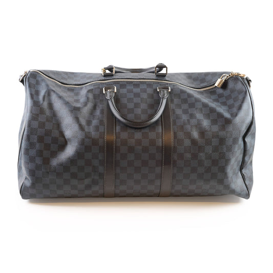 Louis Vuitton Keepall 55 Bandoulière Damier Graphite canvas Black/Navy - photo 2