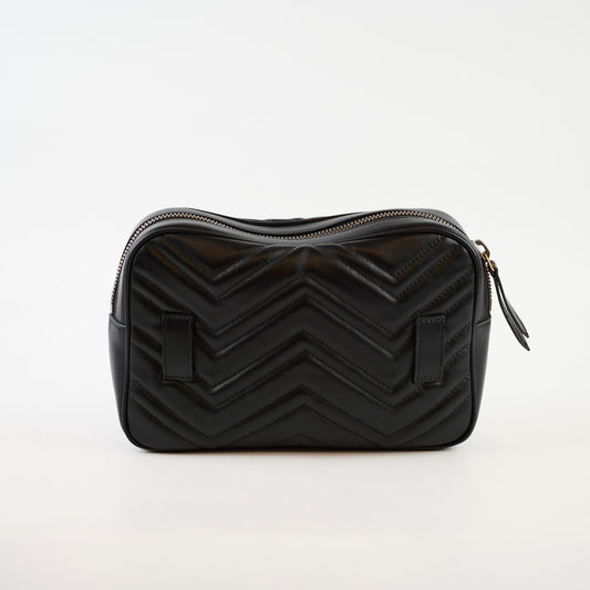 Gucci Marmont Small Camera Belt Bag Black - photo 2