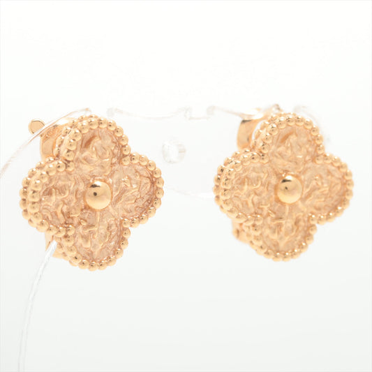 Van Cleef & Arpels Vintage Alhambra Rose Gold Earrings on hold ET - photo 2