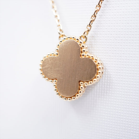 ITEM 25 - Van Cleef & Arpels Vintage Alhambra Grey shell Necklace 2014 Holiday Pendants - photo 2