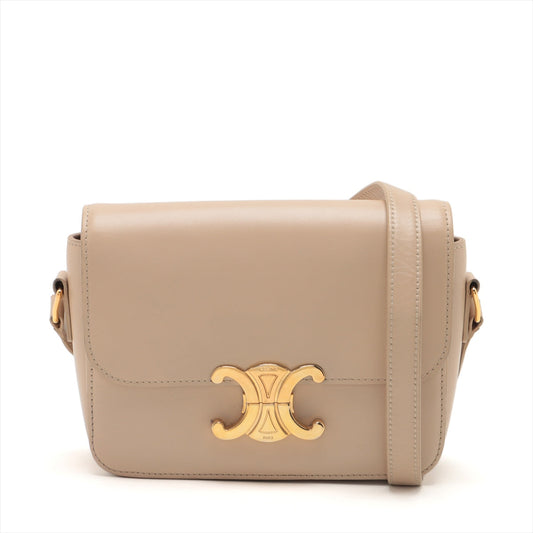 CELINE Triomphe Teen Leather Shoulder bag - photo 2