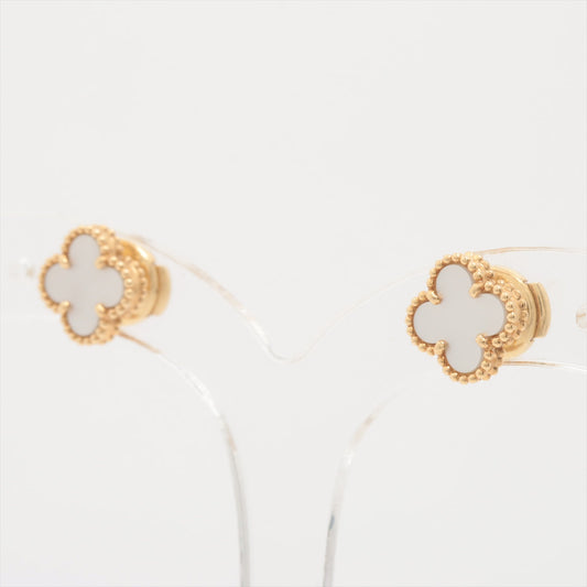 Van Cleef & Arpels Sweet Alhambra Mother of Pearl MOP Earrings - photo 2