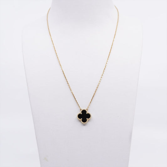 Van Cleef & Arpels Vintage Alhambra Onyx Necklace - photo 2