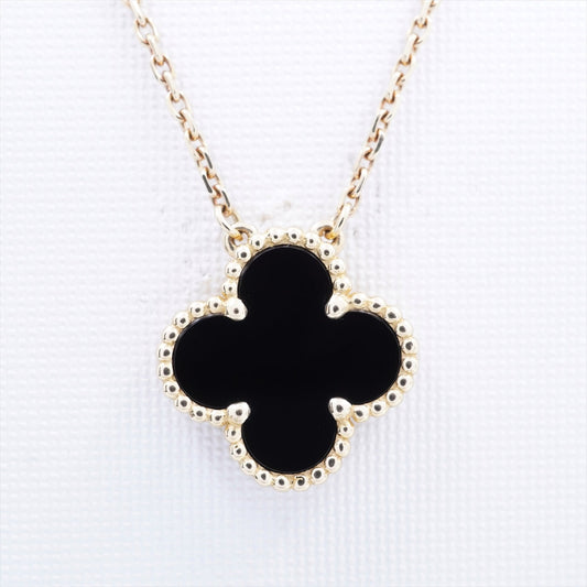 Van Cleef & Arpels Vintage Alhambra Onyx Necklace - photo 2