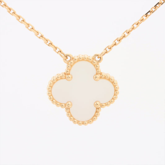 Van Cleef & Arpels Vintage Alhambra Mother of Pearl MOP Necklace - photo 2