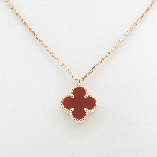 Van Cleef & Arpels Sweet Alhambra Carnelian Necklace - photo 2