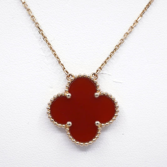 Van Cleef & Arpels Magic Alhambra Carnelian Necklace - photo 2