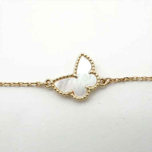Van Cleef & Arpels Sweet Alhambra Butterfly Mother of Pearl Bracelet - photo 2