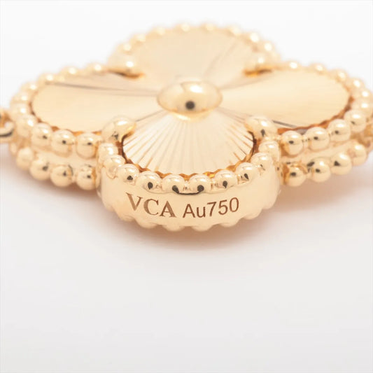 Van Cleef & Arpels Vintage Alhambra Guilloche 5 Motifs Bracelet - photo 2
