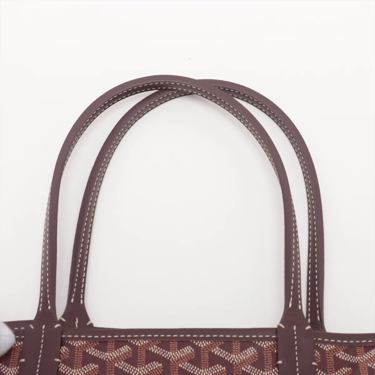 Goyard Anjou Mini Tote Burgundy - photo 8