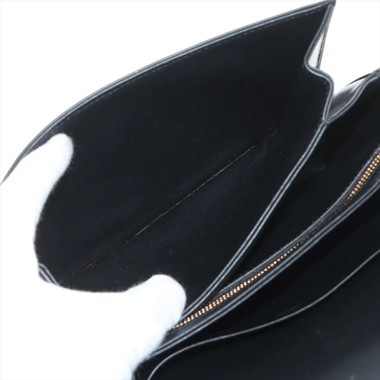 Celine Triomphe Classique Shiny Calfskin Black - photo 2