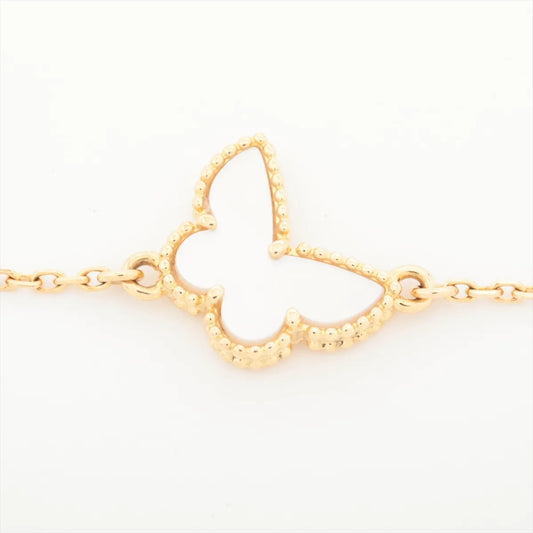 Van Cleef & Arpels Sweet Alhambra Butterfly White Mother Of Pearl Bracelet - photo 2