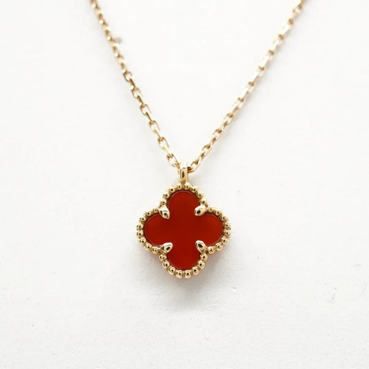 Van Cleef & Arpels Sweet Alhambra Carnelian Necklace - photo 2