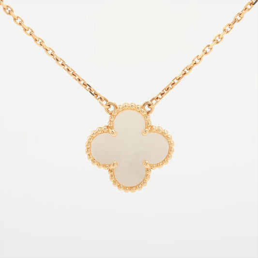Van Cleef & Arpels Vintage Alhambra Mother of Pearl Necklace - photo 2