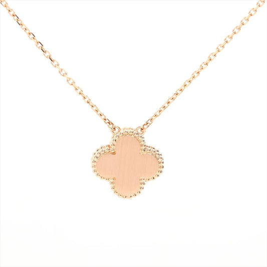 Van Cleef & Arpels Vintage Alhambra Mother of Pearl Holiday Pendant Necklace - photo 2