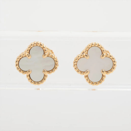 Van Cleef & Arpels Sweet Alhambra Mother of Pearl Earrings - photo 2