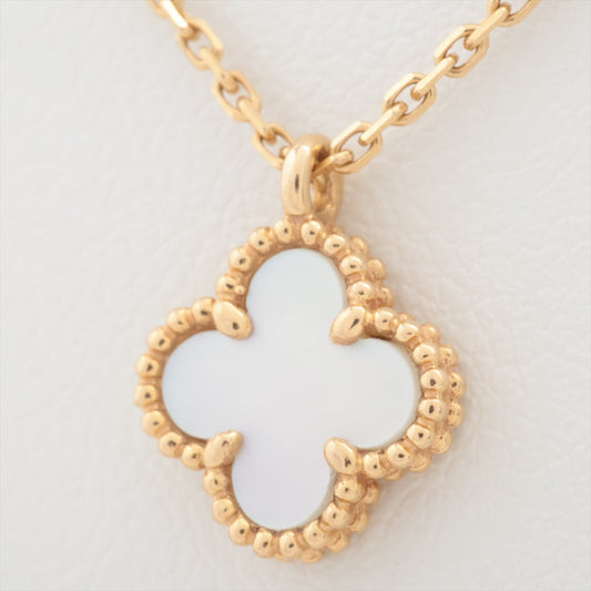 Van Cleef & Arpels Sweet Alhambra Mother of Pearls MOP Necklace - photo 2