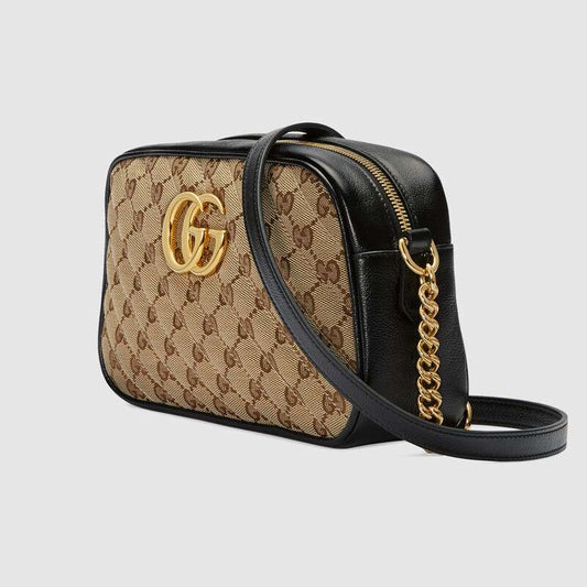GG Marmont small shoulder bag Black leather - image 2