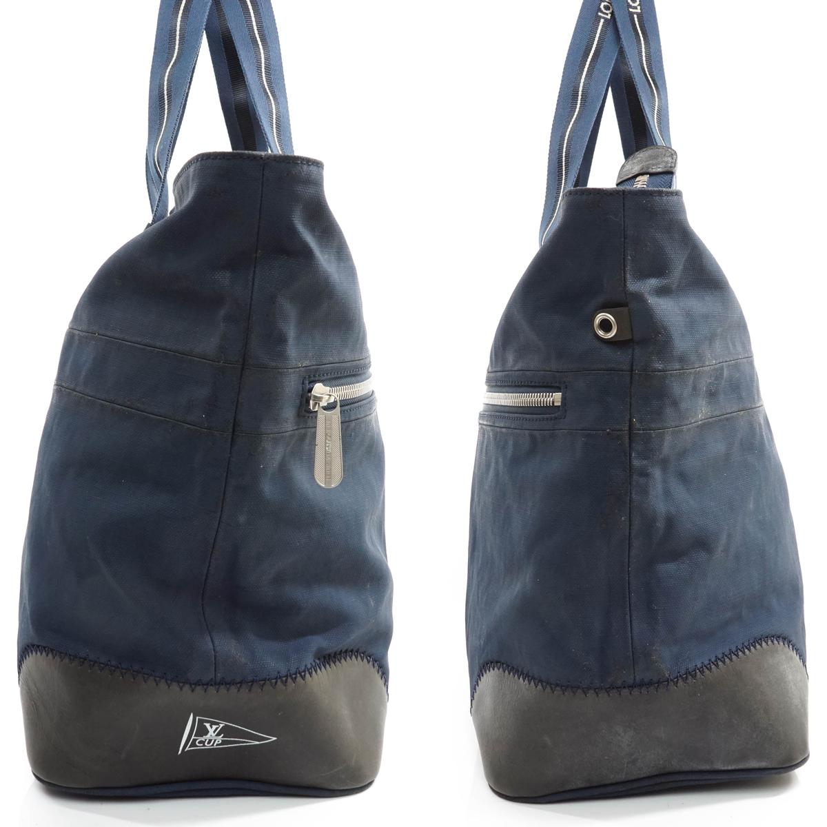 Louis Vuitton Cup Tote Bag Pvc Navy - photo 14