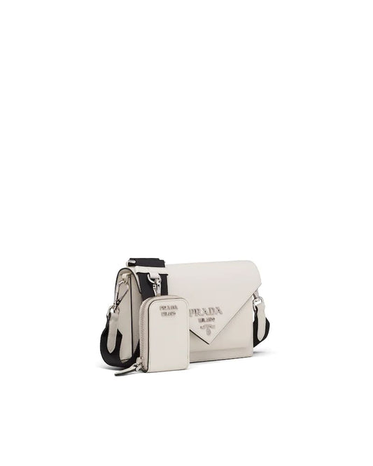 Prada Saffiano Leather Mini Envelope Bag - photo 2