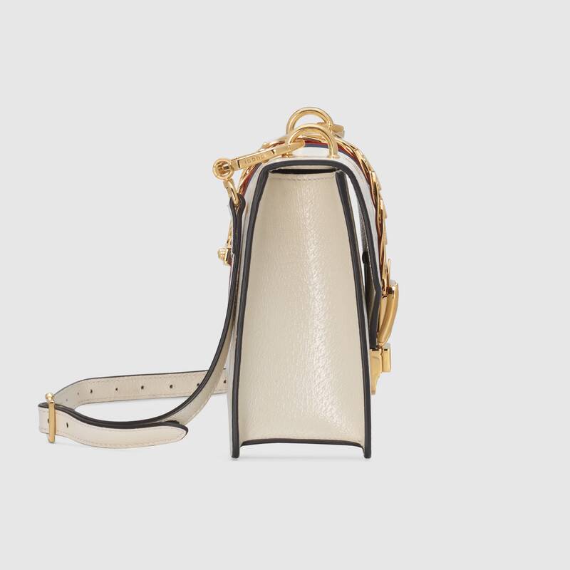Sylvie Bee Star small shoulder bag White Leather - image 5