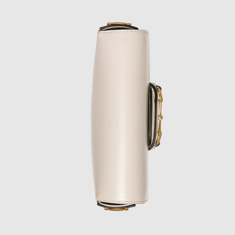 Gucci Horsebit 1955 mini bag White leather - photo 5