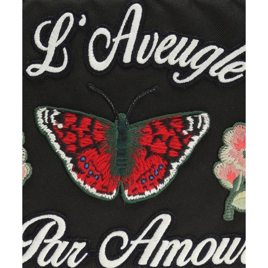 Gucci Techno Canvas Embroidered Butterfly Tech Case 473883 - image 2