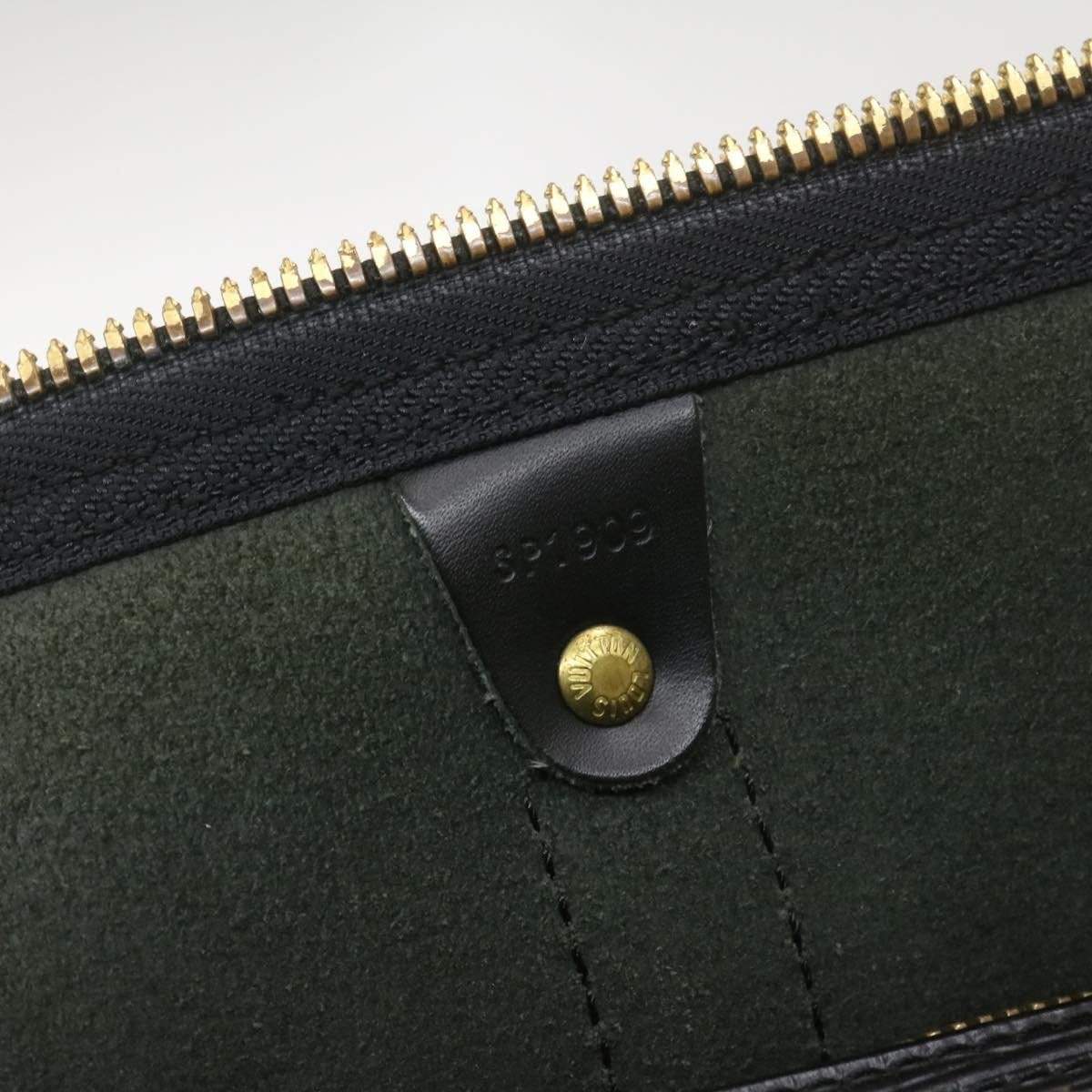 Louis Vuitton Epi Keepall 55 Boston Bag Black - image 18