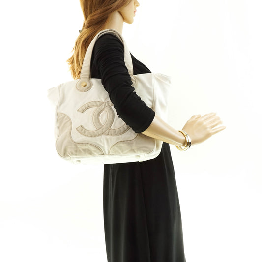 Chanel Marshmallow Tote Bag Beige - photo 2