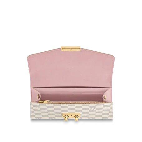 Louis Vuitton CROISETTE CHAIN WALLET Rose Ballerine Pink - image 5