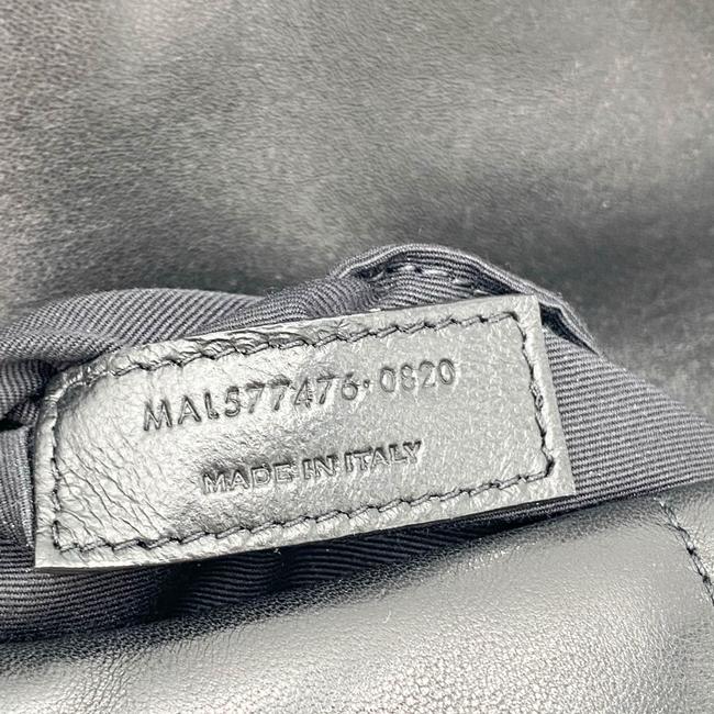Saint Laurent Lou Small Puffer Lambskin Flap-top Hardware Bhw Black Leather Shoulder Bag - image 12