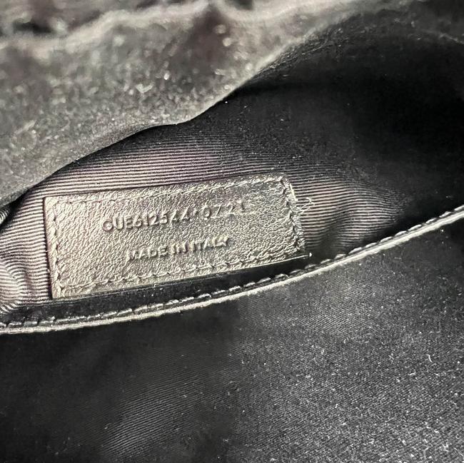 Saint Laurent Monogram Lou Camera Calfskin Matelasse Blue Leather Shoulder Bag - photo 12