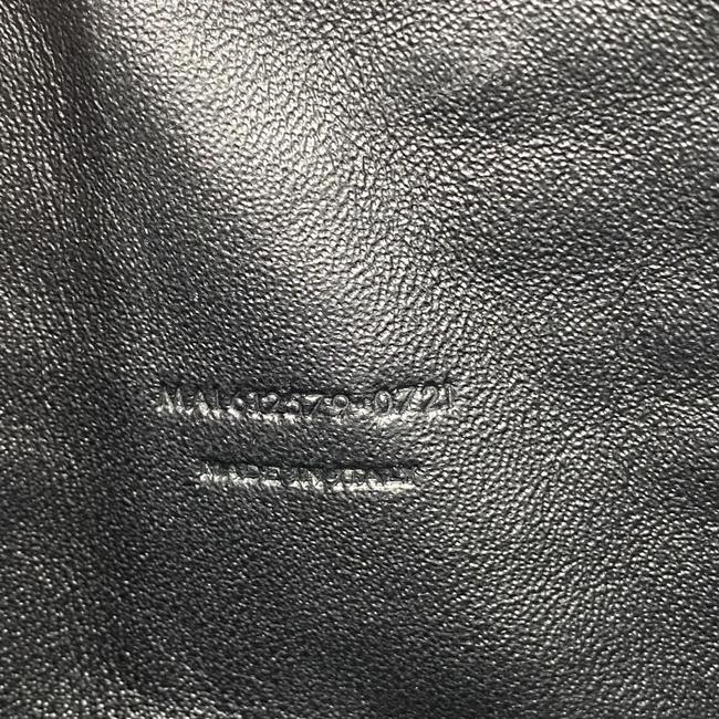Saint Laurent Monogram Loulou Camera Lou Monogram Mini Black Leather Cross Body Bag - photo 12