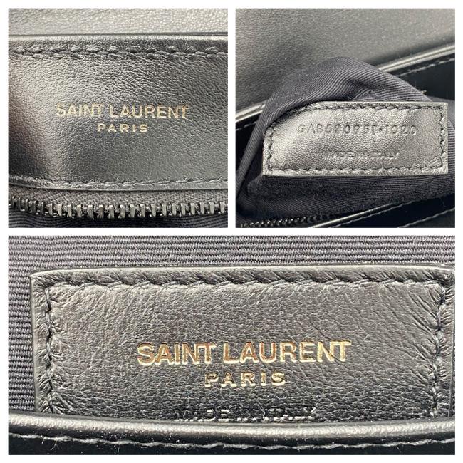 Saint Laurent Monogram Loulou Crossbody Toy Black Leather Shoulder Bag - image 12
