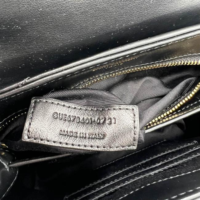 Saint Laurent Monogram Loulou Toy Quilted Black Cross Body Bag - photo 12