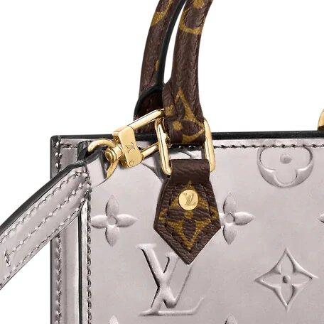 Louis Vuitton PETIT SAC PLAT Bag Rose Ballerine Grey - image 5