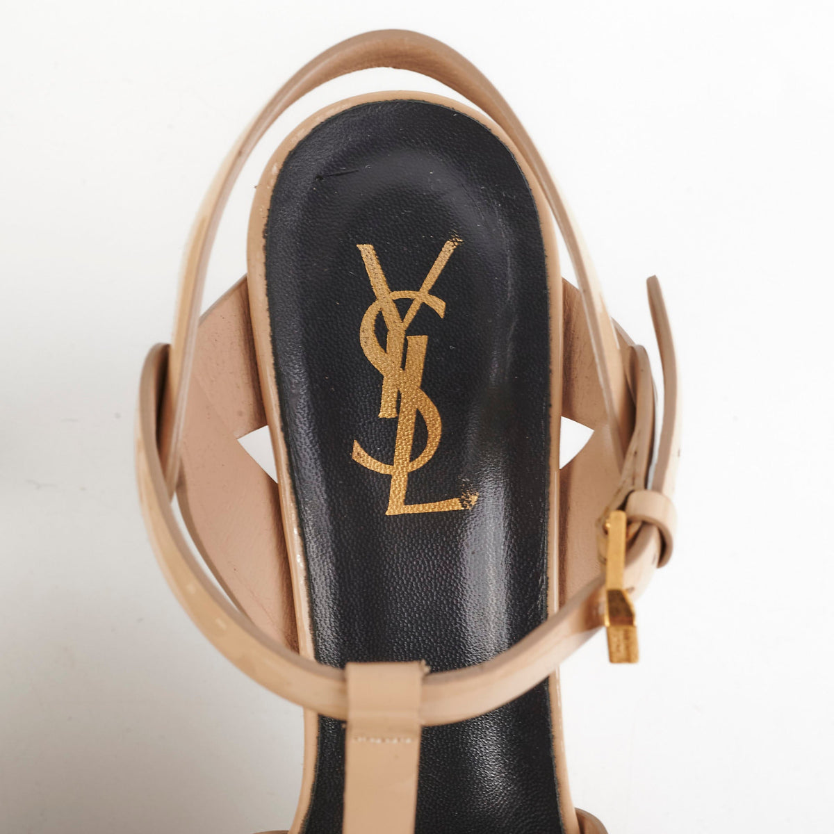 Saint Laurent Tribute Beige Heels Size 39.5 - photo 9