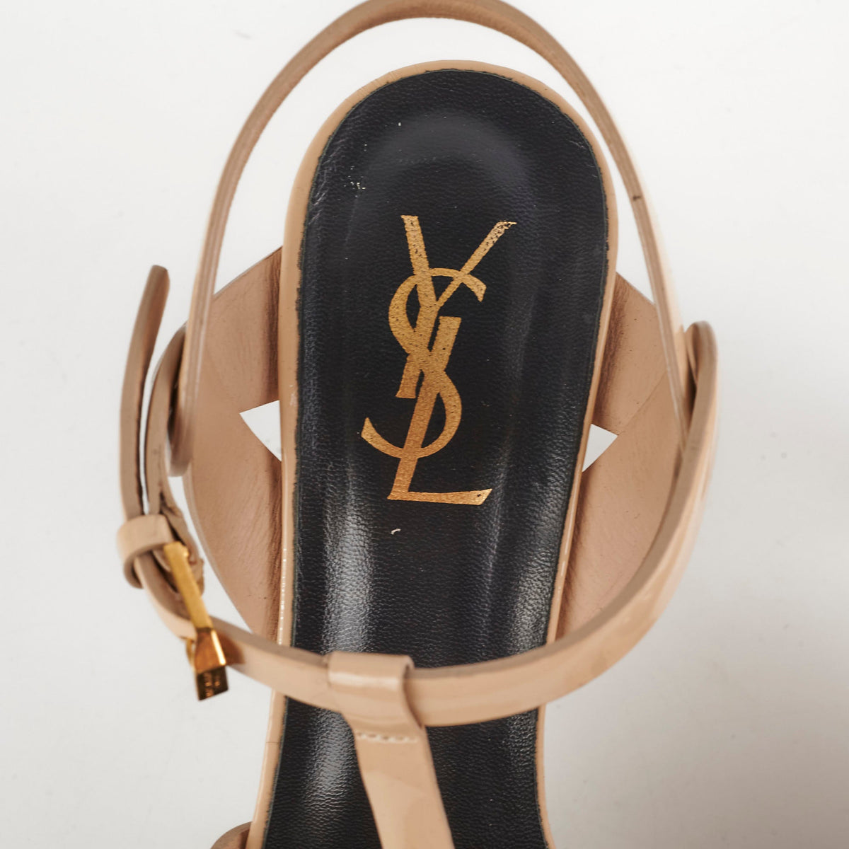 Saint Laurent Tribute Beige Heels Size 39.5 - photo 8