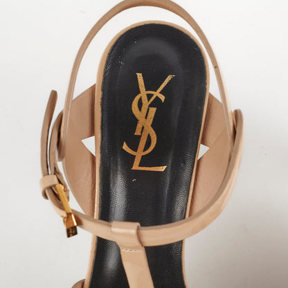 Saint Laurent Tribute Beige Heels Size 39.5 - photo 8