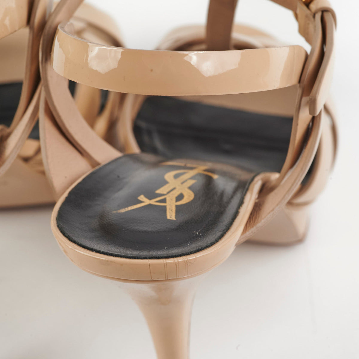 Saint Laurent Tribute Beige Heels Size 39.5 - photo 7
