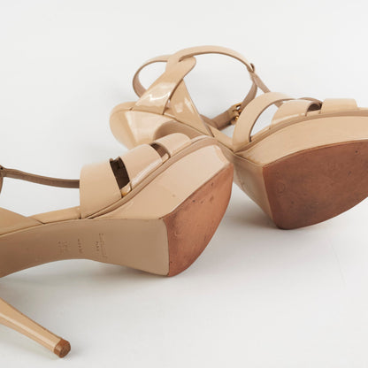 Saint Laurent Tribute Beige Heels Size 39.5 - photo 4