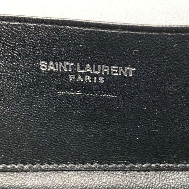Saint Laurent Monogram Camera Lou Mini Quilted Black/Silver Black Leather Shoulder Bag - photo 11