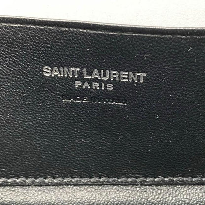 Saint Laurent Monogram Camera Lou Mini Quilted Black/Silver Black Leather Shoulder Bag - photo 11