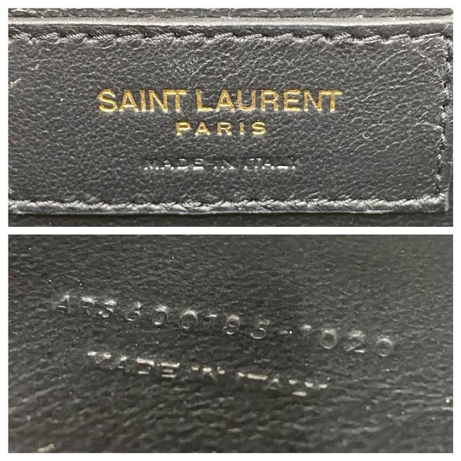 Saint Laurent Monogram Envelope Medium Beige Suede Leather Shoulder Bag - photo 12