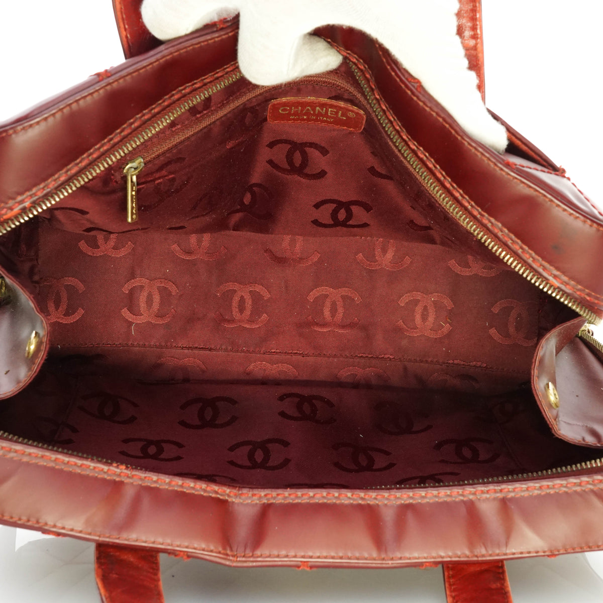 Chanel Wild Stitch Bowling Tote Bag - photo 7