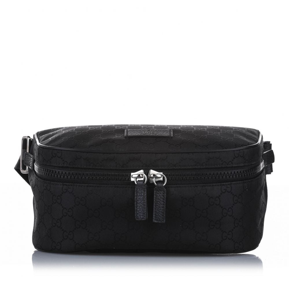 Gg Canvas Belt Bag in Black - image 1