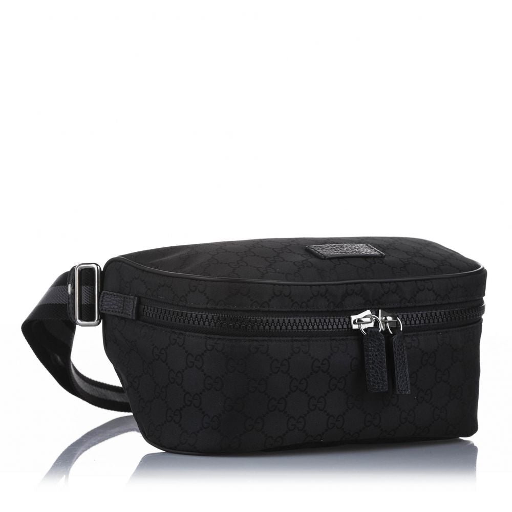 Gg Canvas Belt Bag in Black - image 2