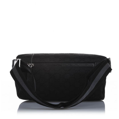 Gg Canvas Belt Bag in Black - image 3
