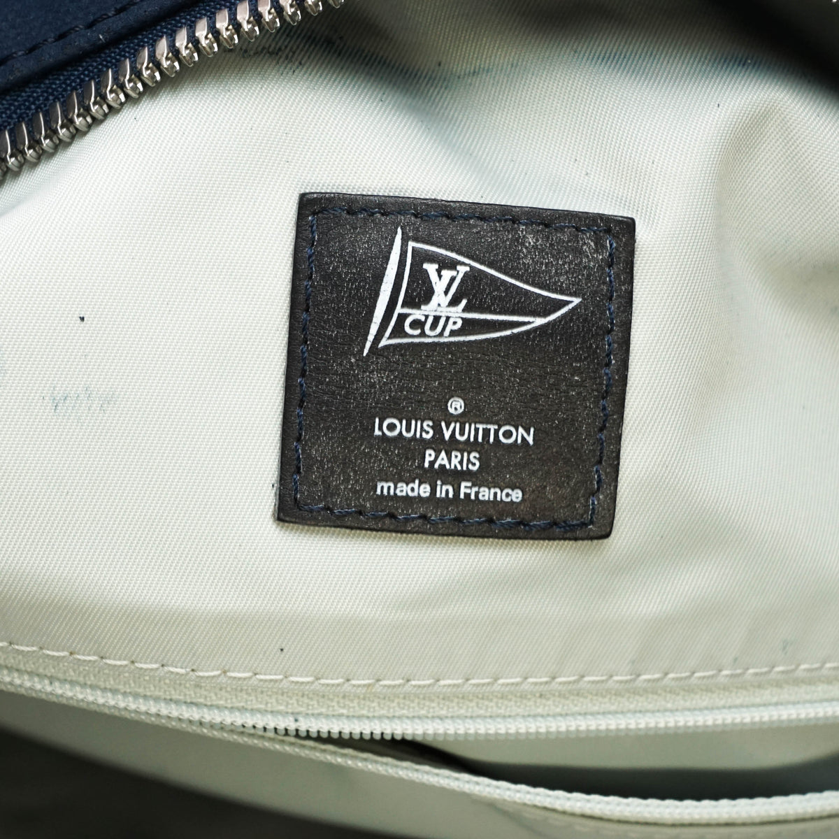 Louis Vuitton Cup Tote Bag Pvc Navy - photo 8